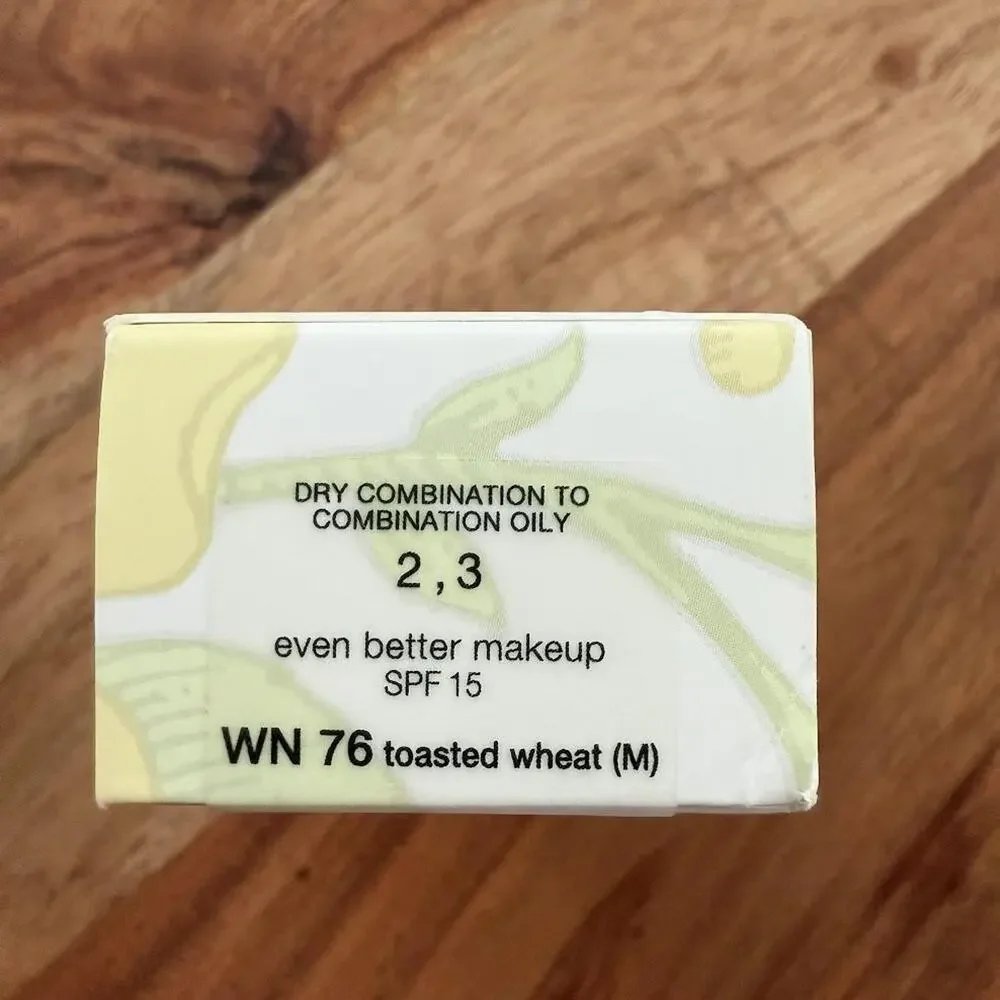 Clinique Even Better Makeup WN 76 Toasted Wheat Medium SPF 15 1oz Broad Spectrum